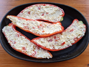 Gefüllte Spitzpaprika
